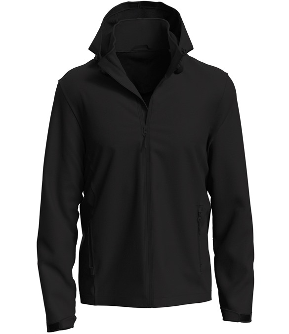 Stedman Lux Hooded Softshell Jacket Mens 250
