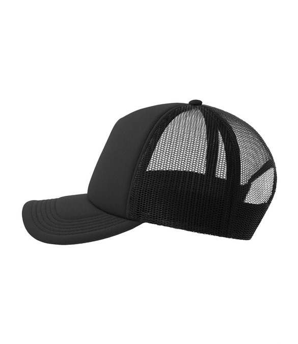 Atlantis Rapper S 5 Panel Structured Foam Mid Profile Curved Visor Recycled Trucker Cap