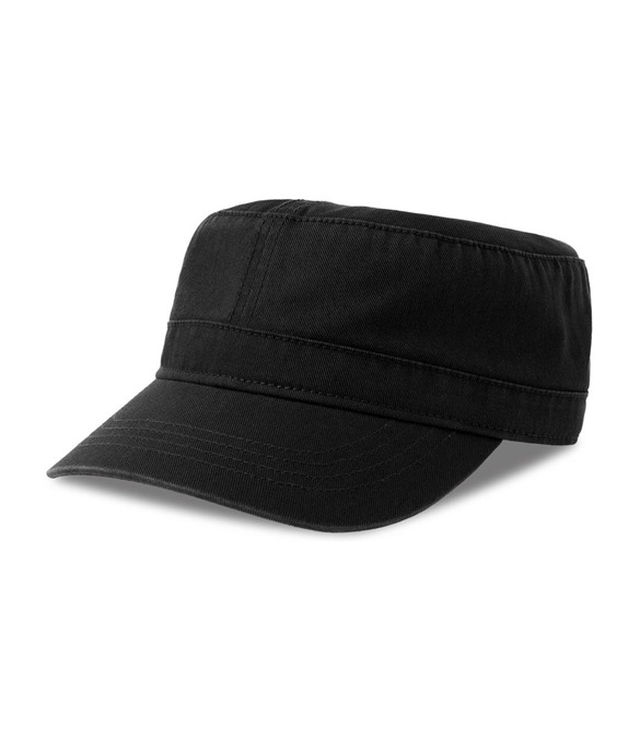 Atlantis Uniform S 2 Panel Unstructured Curved Visor Twill Organic Military Cap
