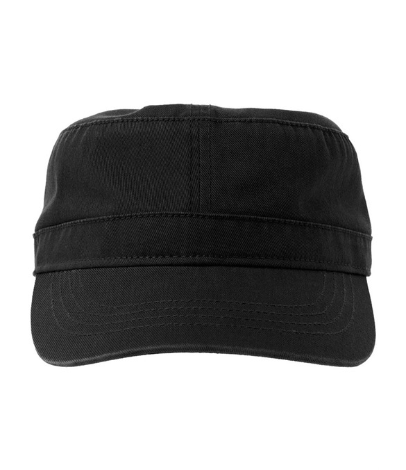 Atlantis Uniform S 2 Panel Unstructured Curved Visor Twill Organic Military Cap