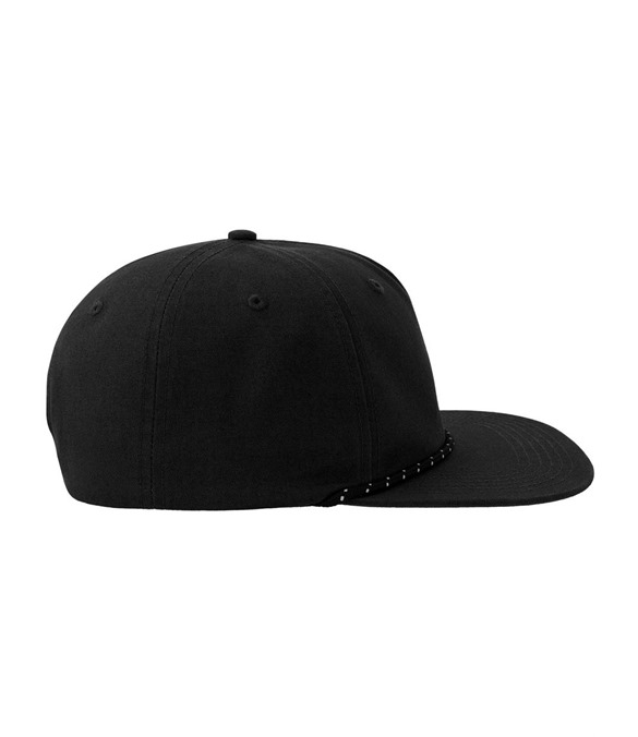 Atlantis Chao 5 Panel Unstructured Low Profile Flat Visor With Rope Organic Cap