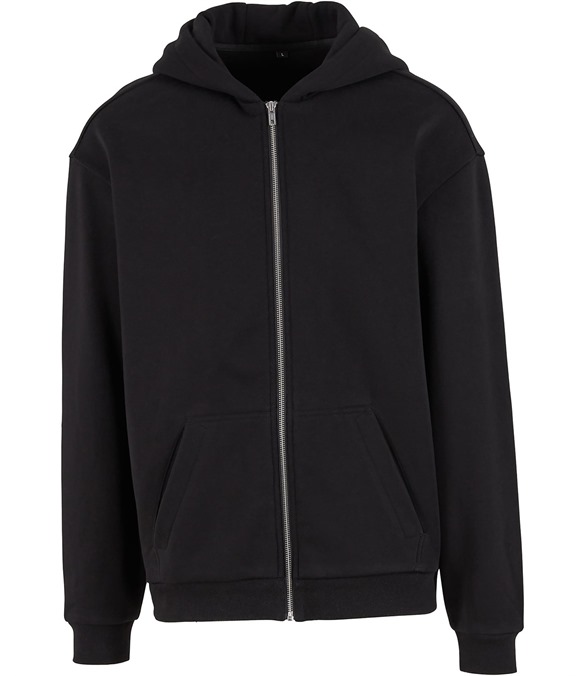 Loose-fit zip hoodie