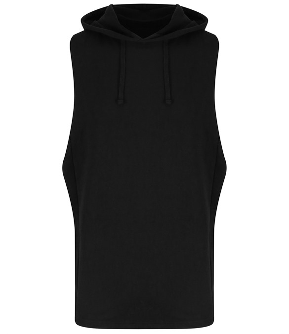 Urban sleeveless muscle hoodie