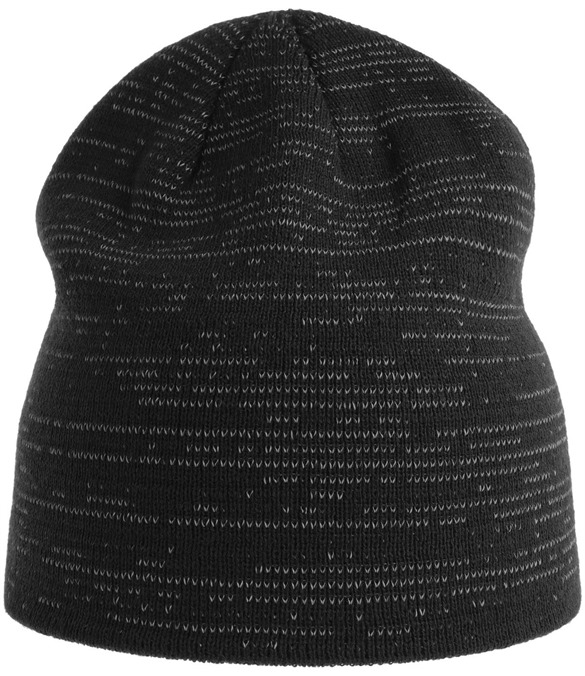 Atlantis Shine Recycled Short Beanie With Reflex Thread