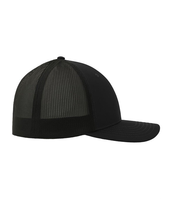Atlantis Nila 6 Panel Structured Low Profile Mid Visor Stretch Fully Closed Recycled Trucker Cap