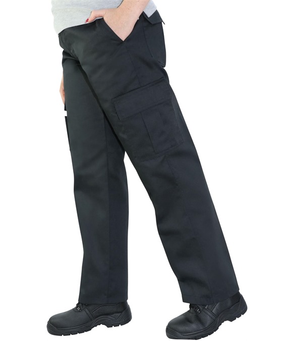 AA Workwear Twill Cargo Trousers Ladies