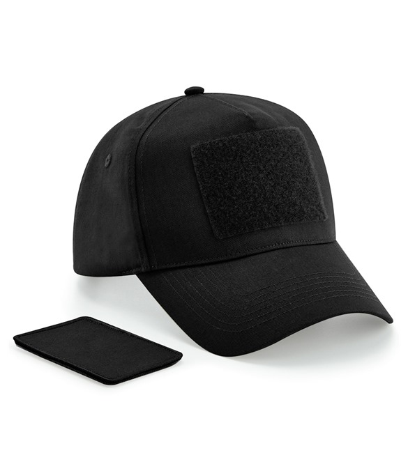 Removable patch 5-panel cap