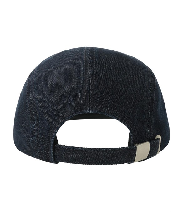 Atlantis Ruby 5 Panel Unstructured Low Profile Flat Visor Denim Recycled Camper Cap