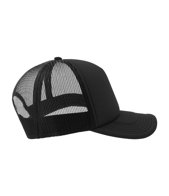 Atlantis Rapper S 5 Panel Structured Foam Mid Profile Curved Visor Recycled Trucker Cap