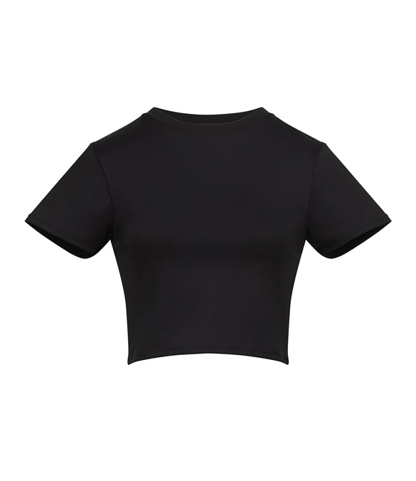 Women?s recycled cropped T