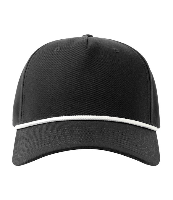 Atlantis Paka 5 Panel Structured High Profile Mid Visor With Rope Recycled Cap