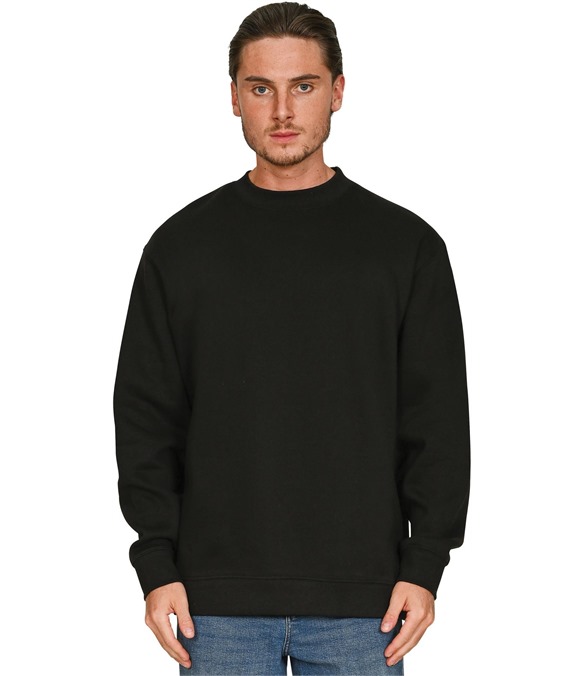 Casual Premium Combed 330 Oversized Extended Neck Sweatshirt
