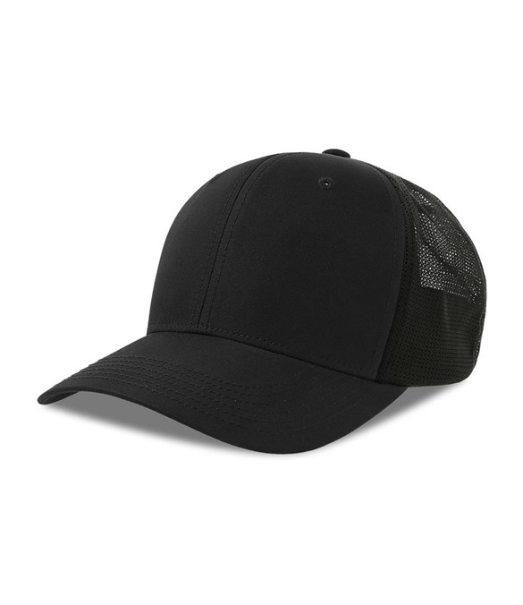 Atlantis Nila 6 Panel Structured Low Profile Mid Visor Stretch Fully Closed Recycled Trucker Cap