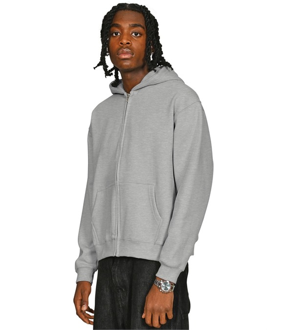 Casual Premium Combed 330 Boxy Oversize Tall Zip Hood