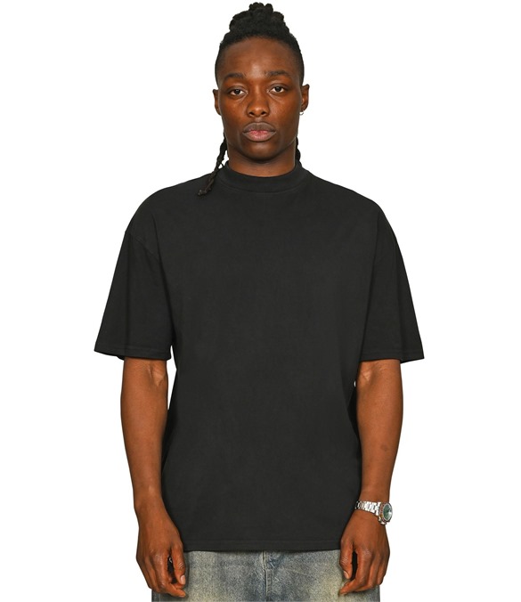 Casual Ringspun Combed 180 Acid Wash Oversize Extended Neck Tall T