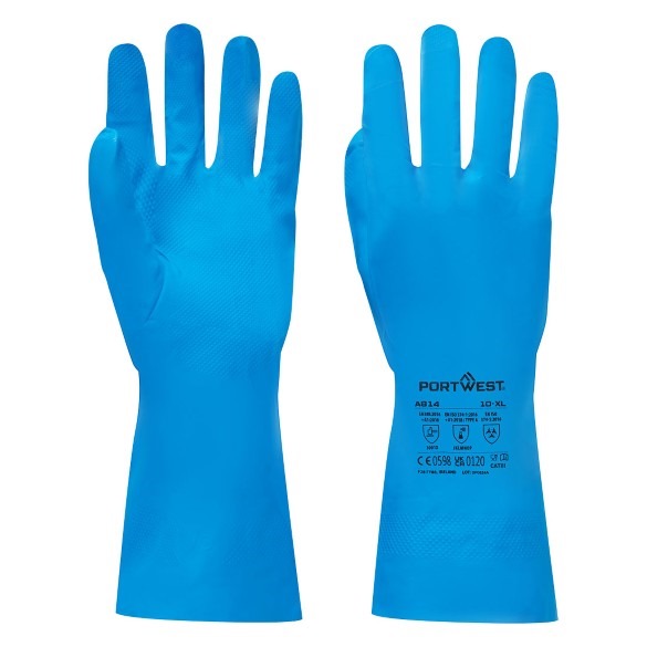 Food-Approved Nitrile Gauntlet