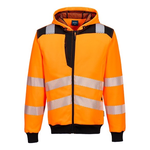 PW3 Hi-Vis Zip Hoodie