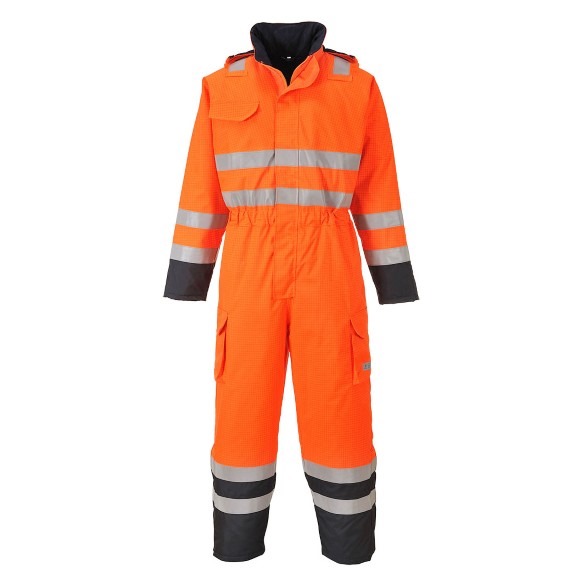 Bizflame Rain Hi-Vis Constrast FR Winter Coverall