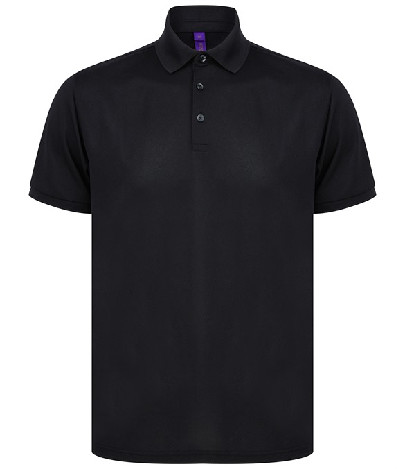 Recycled polyester polo shirt