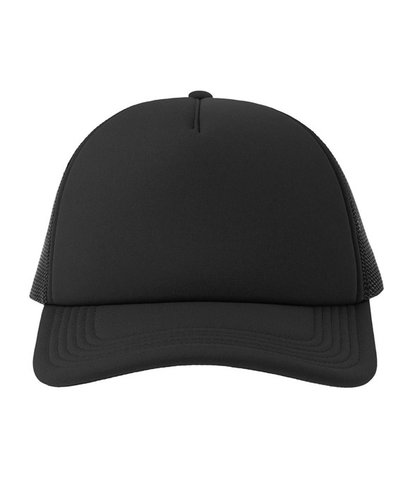Atlantis Rapper S 5 Panel Structured Foam Mid Profile Curved Visor Recycled Trucker Cap