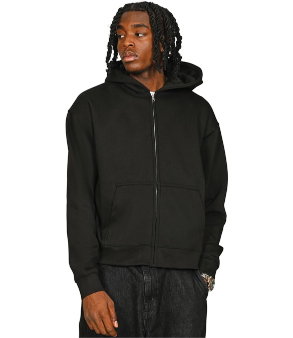 Casual Premium Combed 330 Boxy Oversize Zip Hood