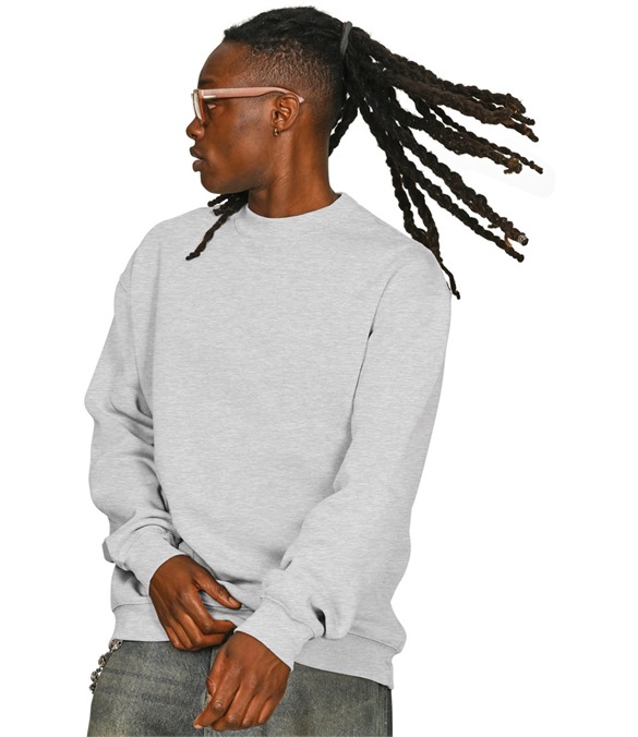 Casual Premium Combed 330 Oversize Extended Neck Tall Sweatshirt