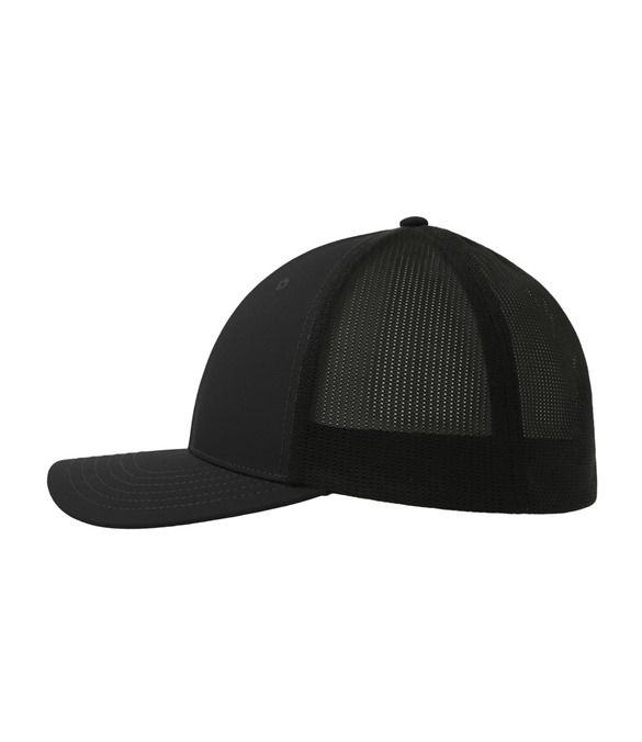 Atlantis Nila 6 Panel Structured Low Profile Mid Visor Stretch Fully Closed Recycled Trucker Cap