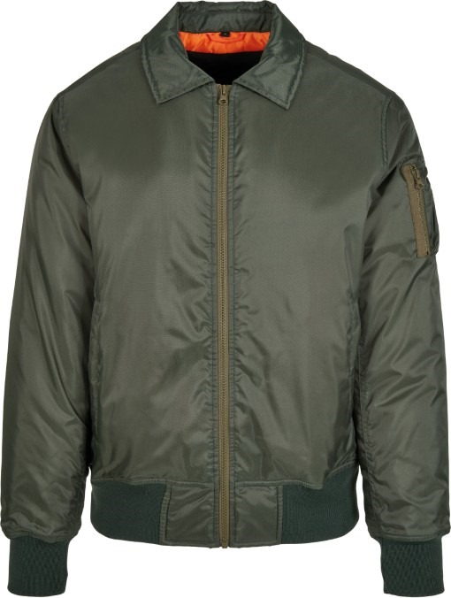 Collar bomber jacket