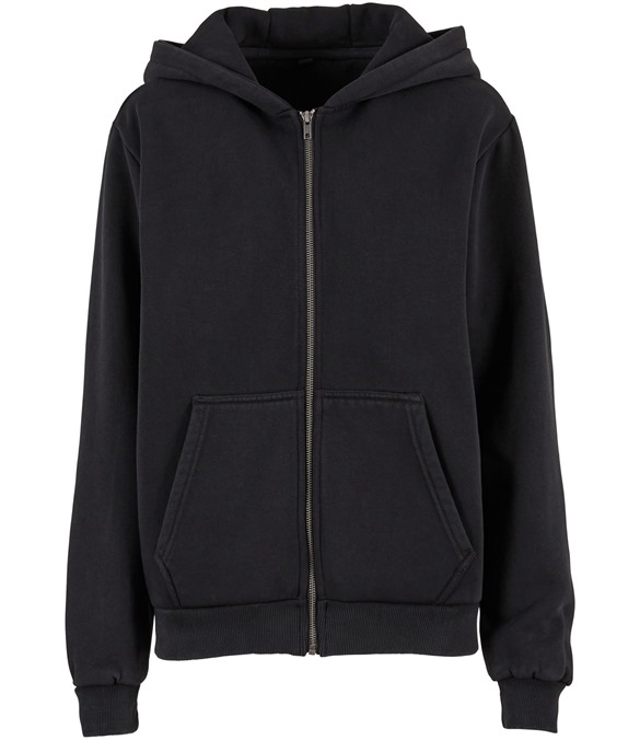 Women?s vintage heavy zip hoodie
