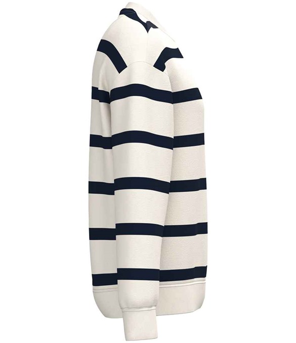 Native Spirit Unisex Striped Crew Neck Sweatshirt