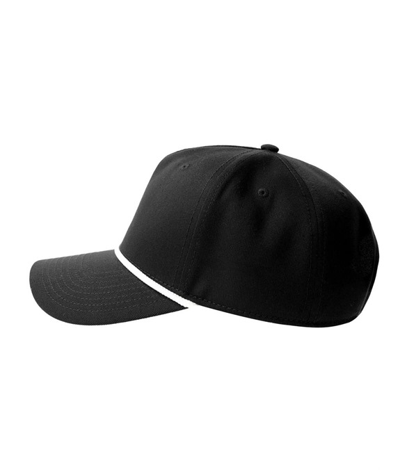 Atlantis Paka 5 Panel Structured High Profile Mid Visor With Rope Recycled Cap