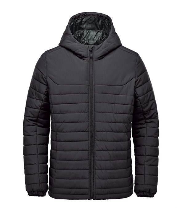 Nautilus quilted hooded jacket