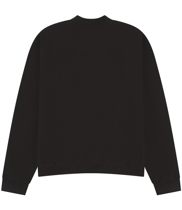Casual Premium Combed 450 Boxy Oversized Extended Neck Sweatshirt