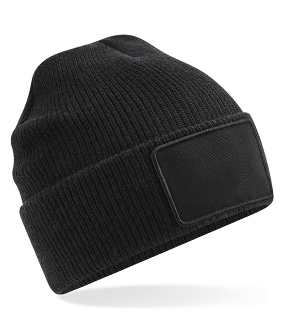 Removable patch Thinsulate? beanie