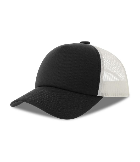 Atlantis Record S 5 Panel Structured High Profile Mid Visor Recycled Trucker Cap