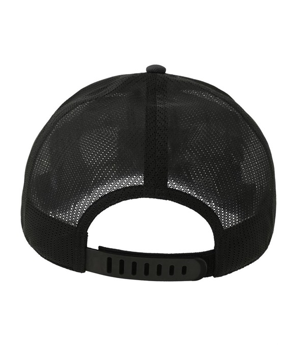 Atlantis Dempo 5 Panel Unstructured Mid Profile Mid Visor Textured Stretch Recycled Trucker Cap