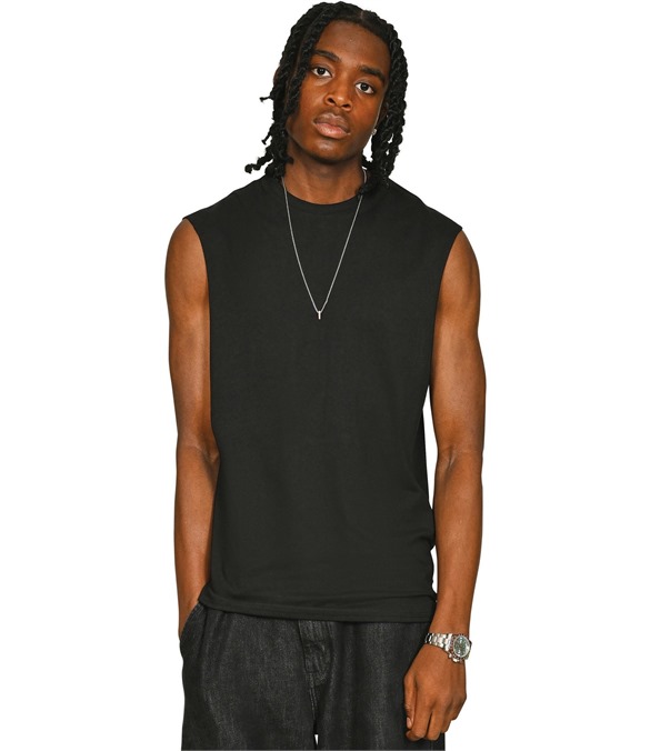 Casual Ringspun Core 150 Droparm Raw Edge Tank