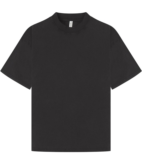 Casual Ringspun 150 Acid Wash Oversize Extended Neck T