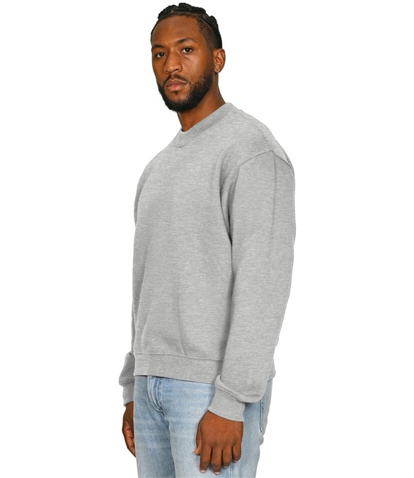 Casual Premium Combed 330 Boxy Oversized Extended Neck Tall Sweatshirt