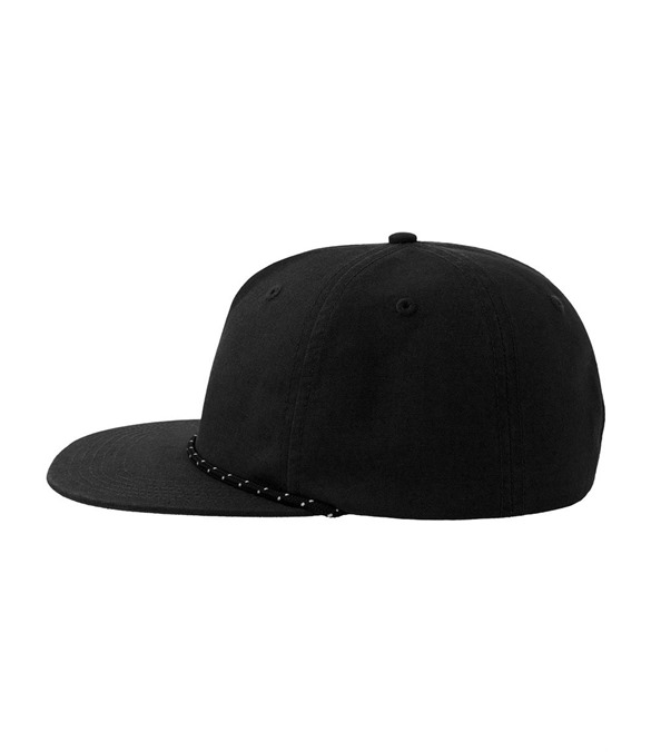 Atlantis Chao 5 Panel Unstructured Low Profile Flat Visor With Rope Organic Cap