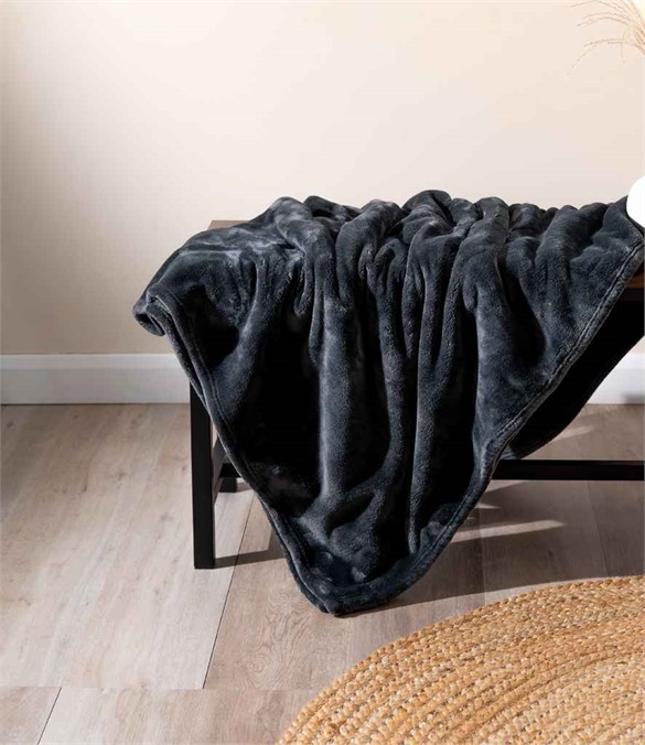 Brand Lab Extra Large Plush Fleece Blanket