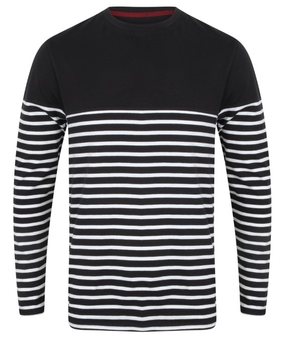 Long sleeve Breton striped T