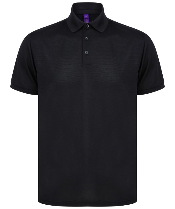 Recycled polyester polo shirt