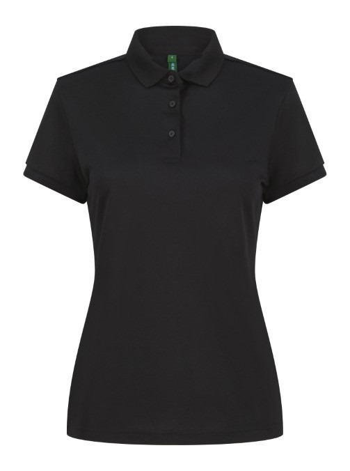 Women’s recycled polyester polo shirt