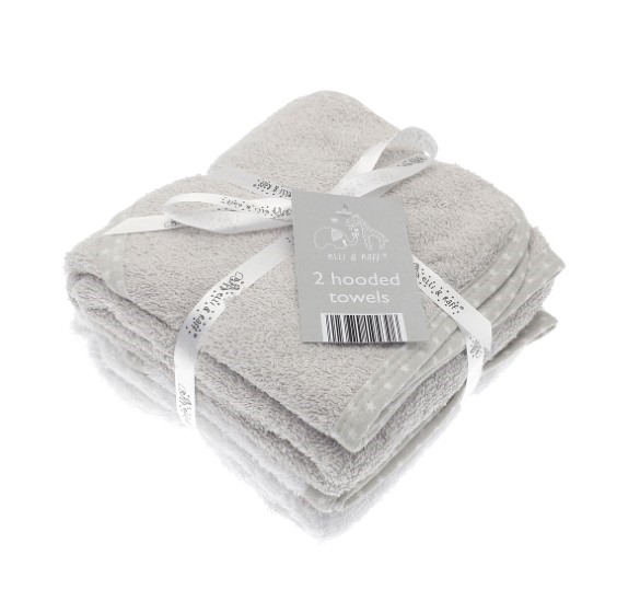 Baby hooded towel (2-pack)
