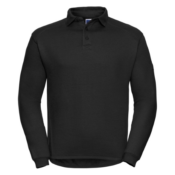Heavy-duty collar sweatshirt