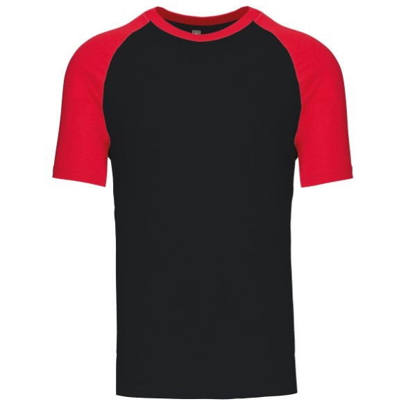 Baseball contrast t-shirt