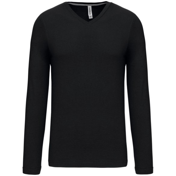 Long sleeve v-neck t-shirt