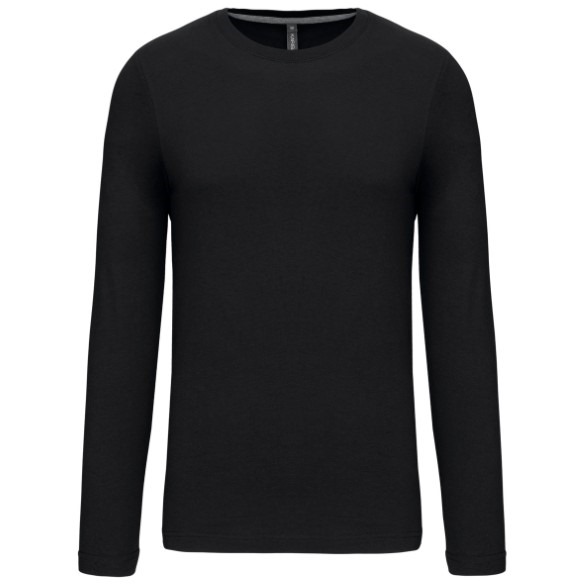 Long sleeve crew neck t-shirt