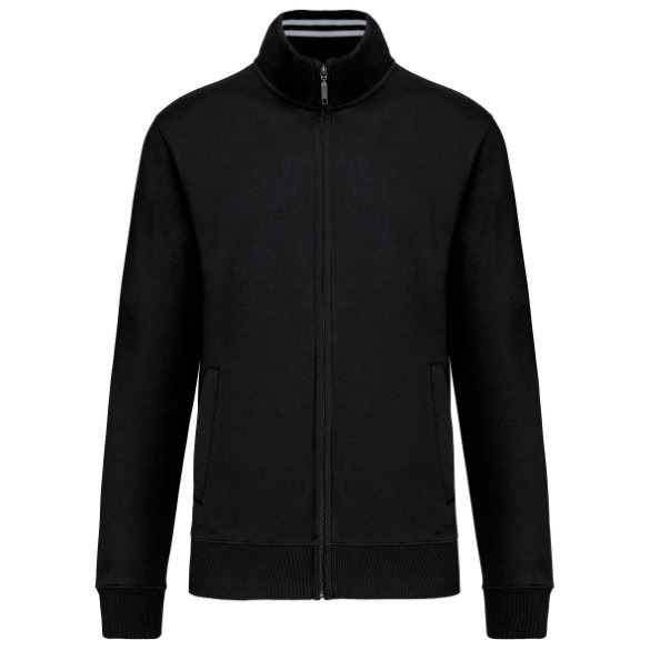 Full-zip fleece jacket
